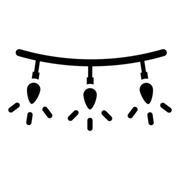 Lights Vector Icon Design Illustration Stock Illustration