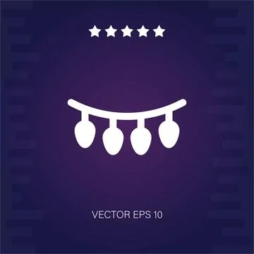 Lights vector icon Stock Illustration