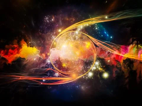 Lights of Vortex Stockillustratie