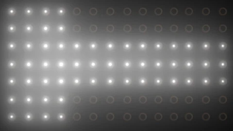 Lights wall animation Stock Footage 107678639