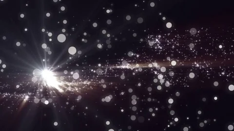 Lights white and black bokeh background. Elegant silver abstract. Disco backg Video stock 82437087