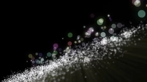 Lights white and black bokeh background. Elegant silver abstract. Disco backg 動画素材 82454155