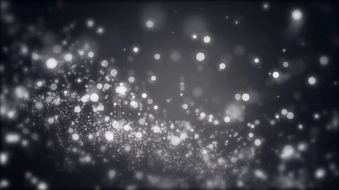 Lights white and black bokeh background. Elegant silver abstract. Disco backg Stock Footage 82465557