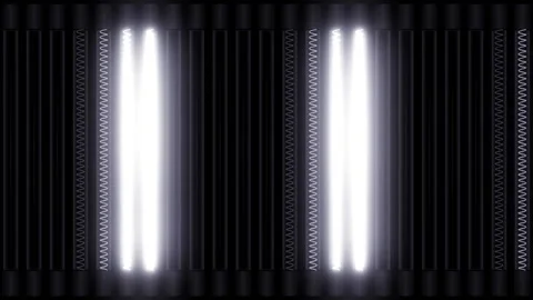 Lights White Panel Looped Video Stock Footage 150573390