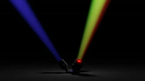 Lights2 with alpha matte 스톡 동영상 575419