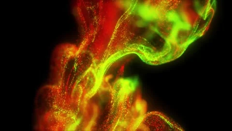 Lightsgreen red background Stock Footage 286310265