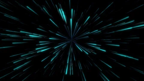 Lightspeed Hyperspace Jump Stock Footage 106194698