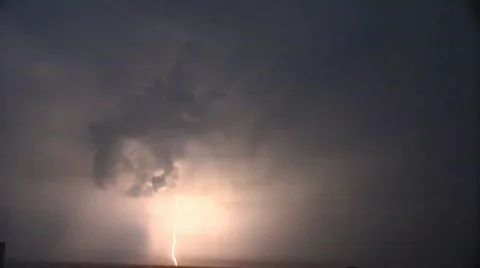 Lightstorm sequence Vídeos de archivo 492951