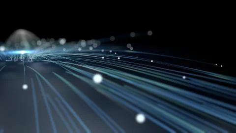 Lightstrokes Stock Illustration