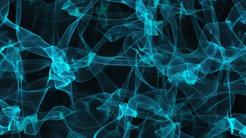 Lightweb Waves 3D render Loop Stock Footage 160073578