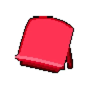Lightweight book reading stand pixel art vector illustration Stock Illustration