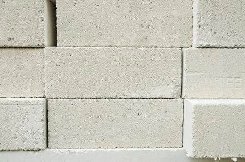 Lightweight brick. Stock Photos
