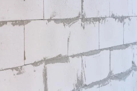 Lightweight concrete block Stock Photos