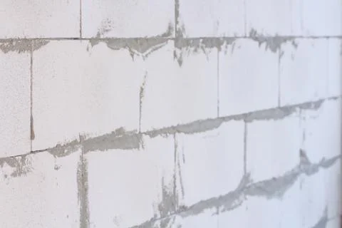 Lightweight concrete block Stock Photos