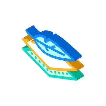 Lightweight isometric icon vector illustration Stock Illustration