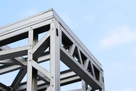 Lightweight steel thin-walled structures Foto stock