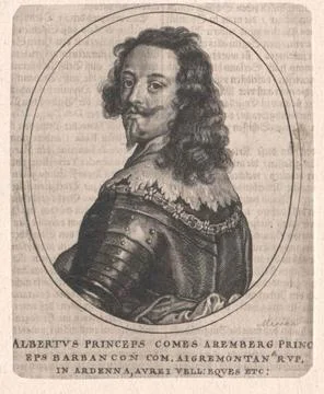 Ligne, Comte d Arenberg, 2. Prince de Barbancon, Albert de publisher: Meri... Stock Photos