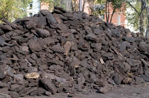 Lignite coal Stock Photos