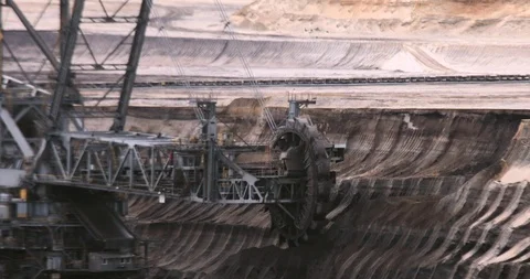 Lignite opencast mine Vidéo 126045260