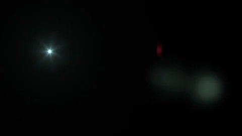 Lignt Effect And Fare for Present Stock Footage 82181472