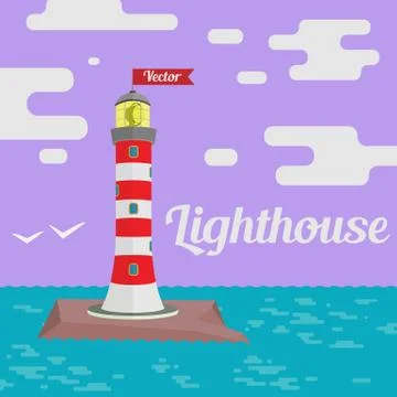 Ligthhouse 05 Stock Illustration