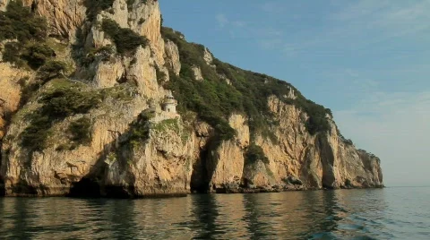 Ligthouse on the Cliffs 5 Video stock 794159
