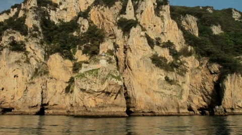 Ligthouse on the Cliffs 6 Video stock 794039