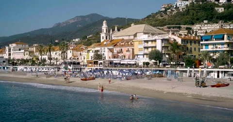 Liguria, riviera Video stock 231900276