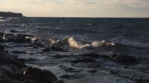 The Ligurian Sea Stock Footage 317765521