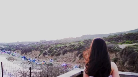 Lika greets the sunrise. Stock Footage 102226287