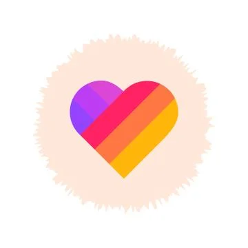 Likee logo. Likee or Like Video is a global short video creation and sharing  Stock Illustration