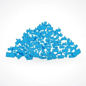 Likes 4 Stock Illustration