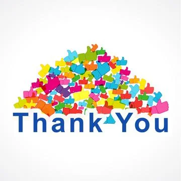 Likes poster Stock Illustration