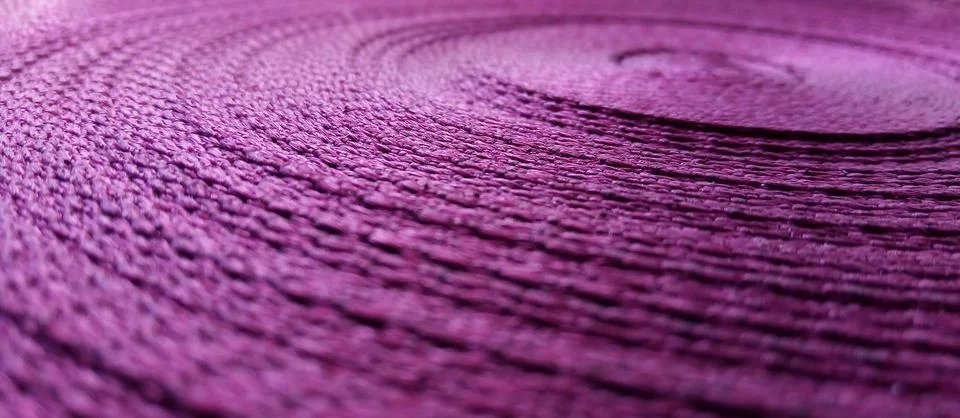 Lilac abstract circular pattern of lilac sling Stockfoto's