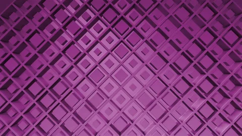 Lilac business background. Boxes Abstract Cubes Background Random Motion, 3d Loo Stock Footage 154499841