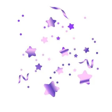 Lilac gradient glitter on the white background Stock Illustration
