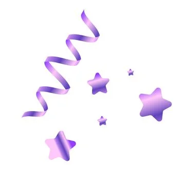 Lilac gradient glitter on the white background Stock Illustration