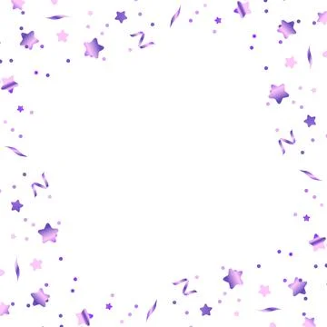 Lilac gradient glitter on the white background Stock Illustration