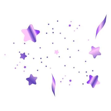 Lilac gradient glitter on the white background Stock Illustration