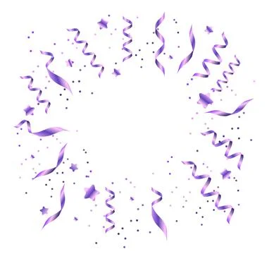 Lilac gradient glitter on the white background Stock Illustration