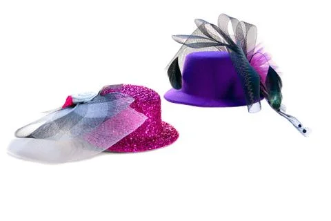 Lilac hat Stock Photos