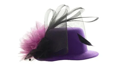 Lilac hat Stock Photos
