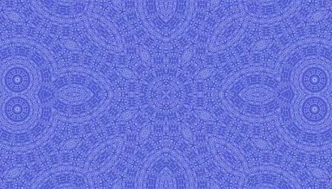Lilac kaleidoscopic background with abstract pattern Stock Illustration