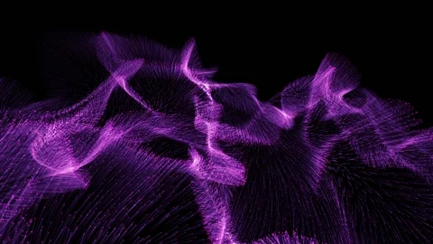Lilac Particle Effects. For backgrounds and titles Stock Footage 155878673