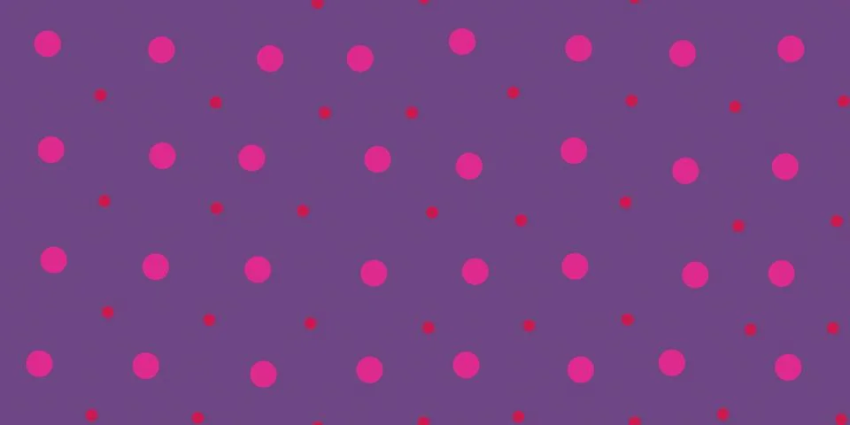 Lilac Purple Dots Pattern Background. Retro Circles Backdrop. Balls Texture. Stock Photos