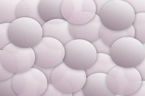 Lilac transparent circles background Stock Illustration