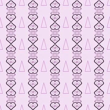 Lilac triangle Stock Illustration