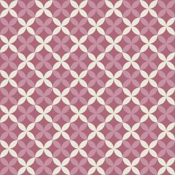 Lilac vector seamless pattern (with square swatch). Endless text Stock Illustration