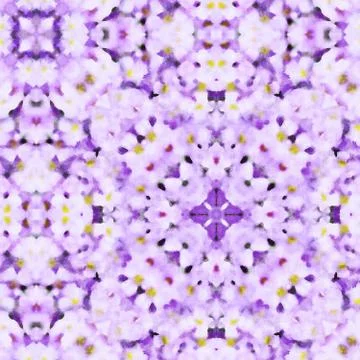 Lilac Watercolor Pattern Stock-Illustration