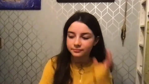 Lilly Aspell talks about shooting new film 'Wonder Woman 1984' - 2021 Video stock 154379461